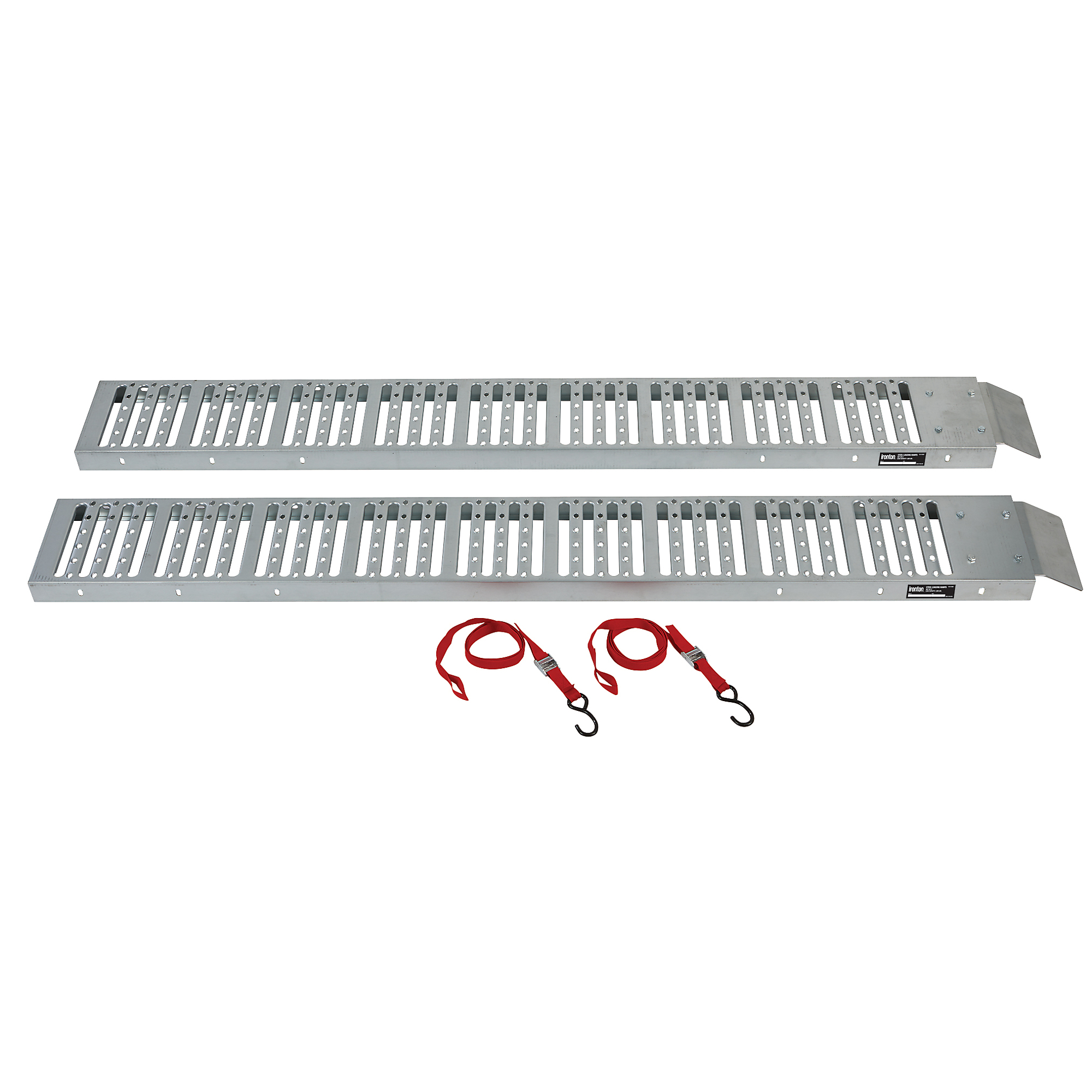 Ironton Steel Loading Ramp Set, 1000-Lb. Capacity, 9in.W x 72in.L